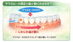 秋葉原リヨンドール歯列矯正歯科クリニック インビザライン マウスピース専門 矯正専門医 歯が動く仕組み