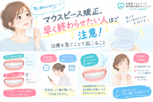 秋葉原リヨンドール歯列矯正歯科クリニック インビザライン エンジェルアライナー マウスピース矯正 矯正専門医 マウスピースの使用方法
