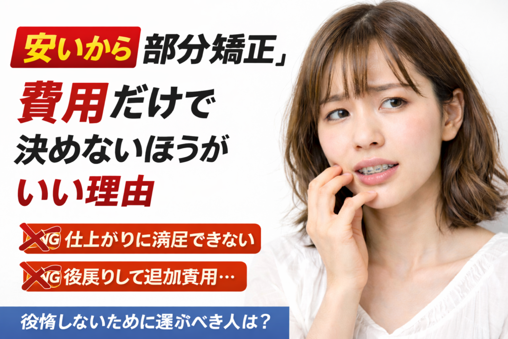 秋葉原リヨンドール歯列矯正歯科クリニック マウスピース矯正 インビザライン 矯正専門医 部分矯正 全体矯正 費用