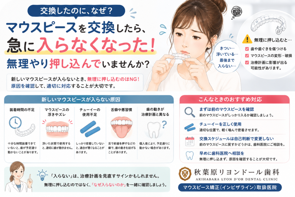秋葉原リヨンドール歯列矯正歯科クリニック インビザライン エンジェルアライナー マウスピース矯正 矯正専門医 マウスピースの管理方法